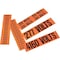 Panduit Voltage Marker, Vinyl, 0.5in H x 2.25in W, 1.25in Dia., 5 PK PCV-460CY - alternate 1